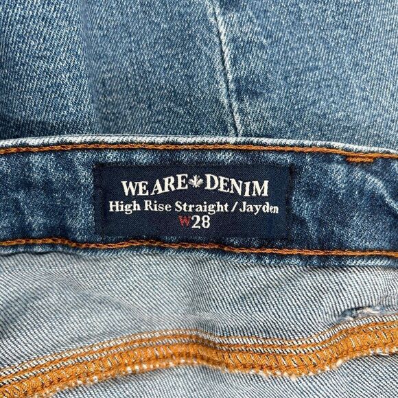 Buffalo David Bitton We Are Denim Women's Jayden High Rise Straight Cut Jeans - Picture 9 of 13